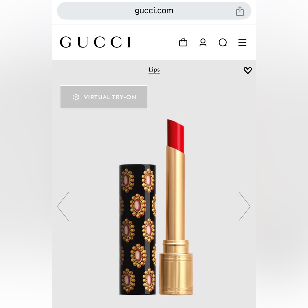 Gucci New Color 25* GOLDIE RED, ROUGE DE BEAUTÉ BRILLIANT 🔥